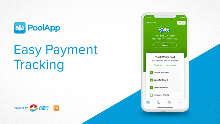 Easy Payment Tracking for Group Lottery Pools